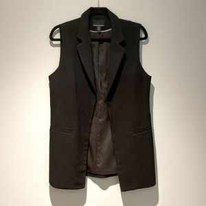 Cynthia Rowley Long Blazer Vest
